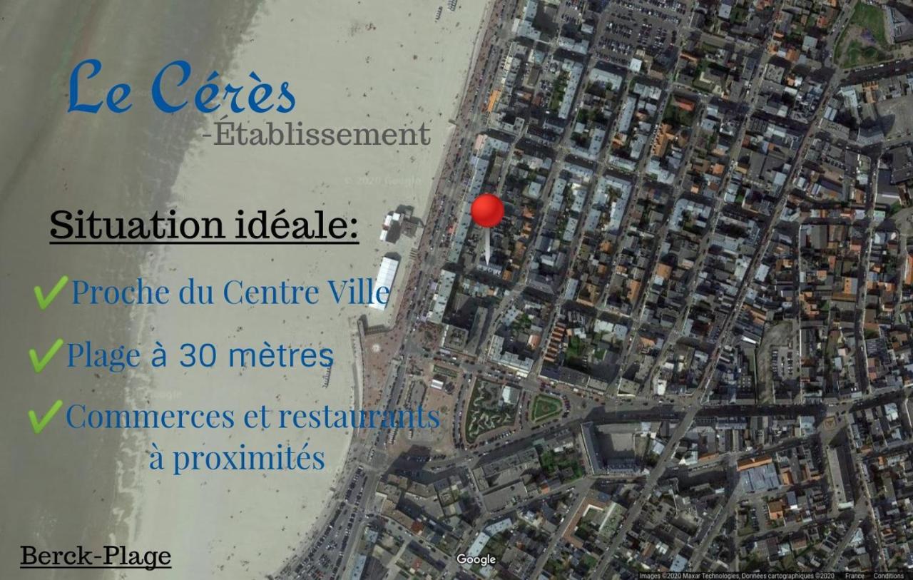 Appartement A 30 M De La Plage - Balcon - Proche Centre - Wifi -Le Ceres 3 Berck Exteriér fotografie
